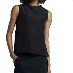 Nike black layered tank top